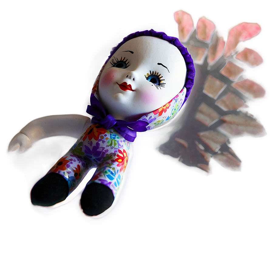 Mysterious Doll In Shadows Png Owb PNG