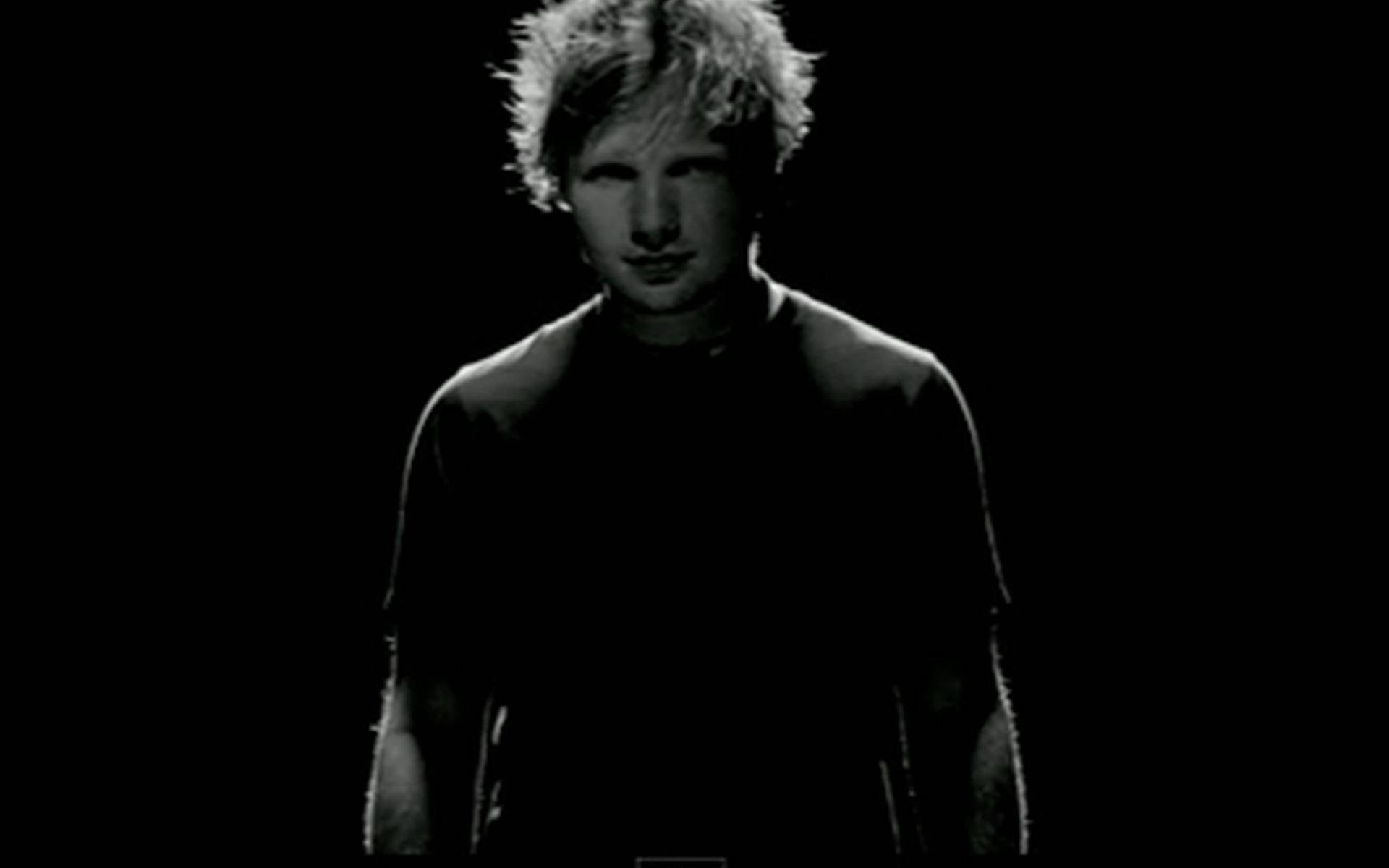 Mysterious Ed Sheeran Background