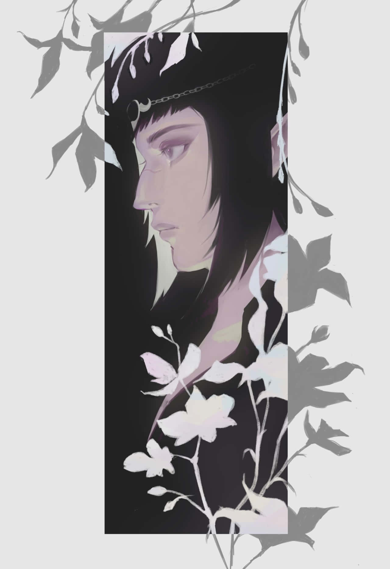 Mysterious_ Figure_ Amidst_ Flowers.jpg Wallpaper