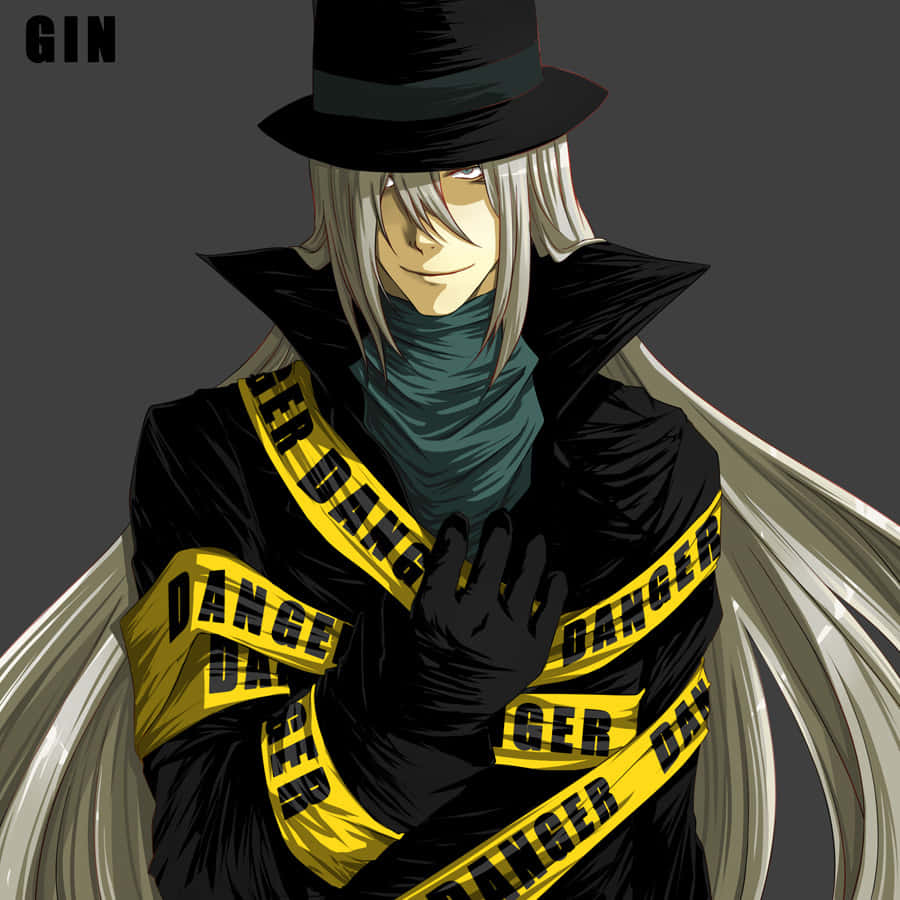 Mysterious Figure - Gin From Detective Conan Wallpaper