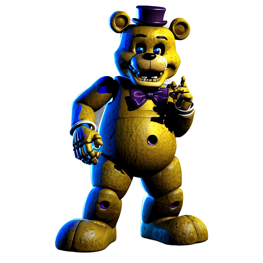 Download Mysterious Fredbear Png 06262024 | Wallpapers.com