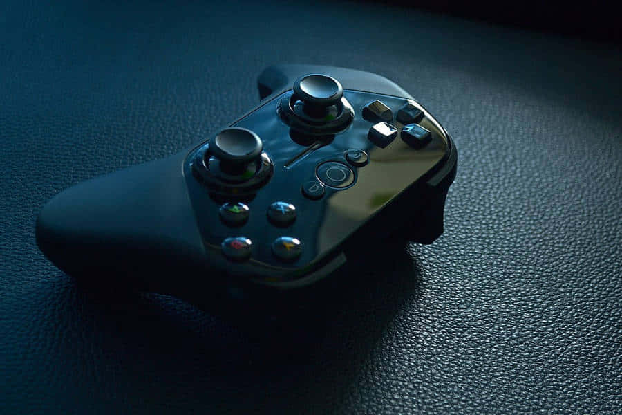 Mysterious Game Controllerin Low Light Wallpaper