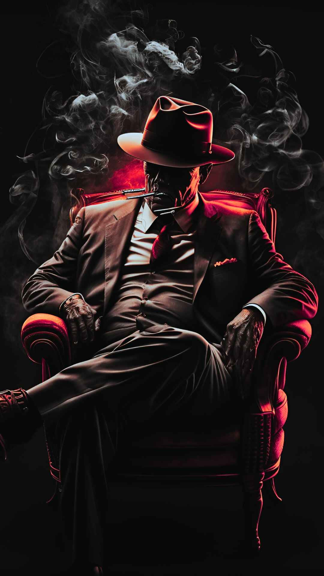 Mysterious_ Man_in_ Smoke_and_ Shadows.jpg Wallpaper