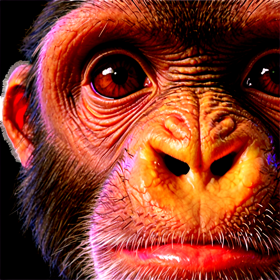 Mysterious Monkey Face Png Ejc PNG