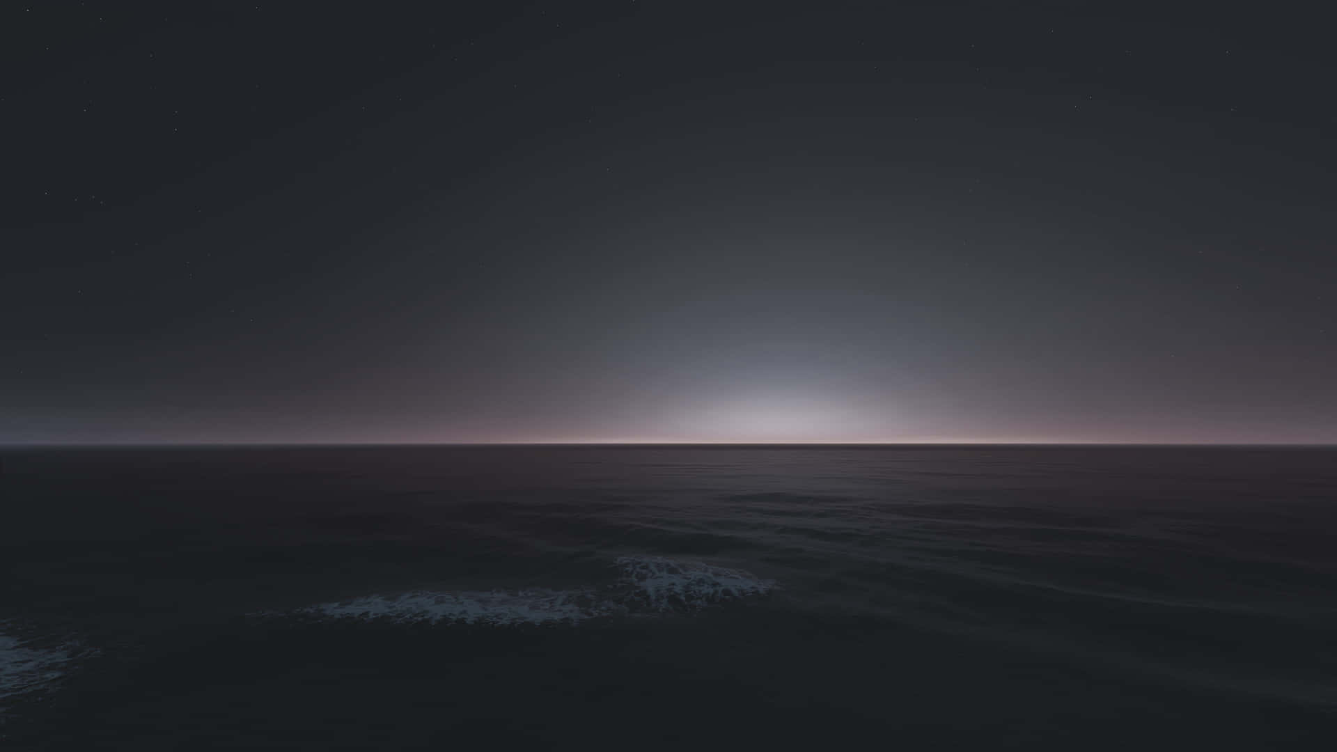 Mysterious_ Night_ Ocean_4 K Wallpaper