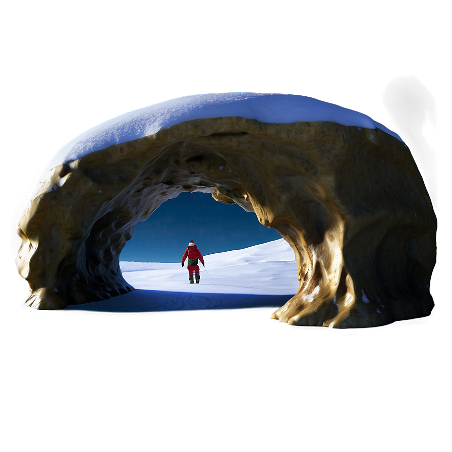 Mysterious North Pole Cave Png 06122024 PNG