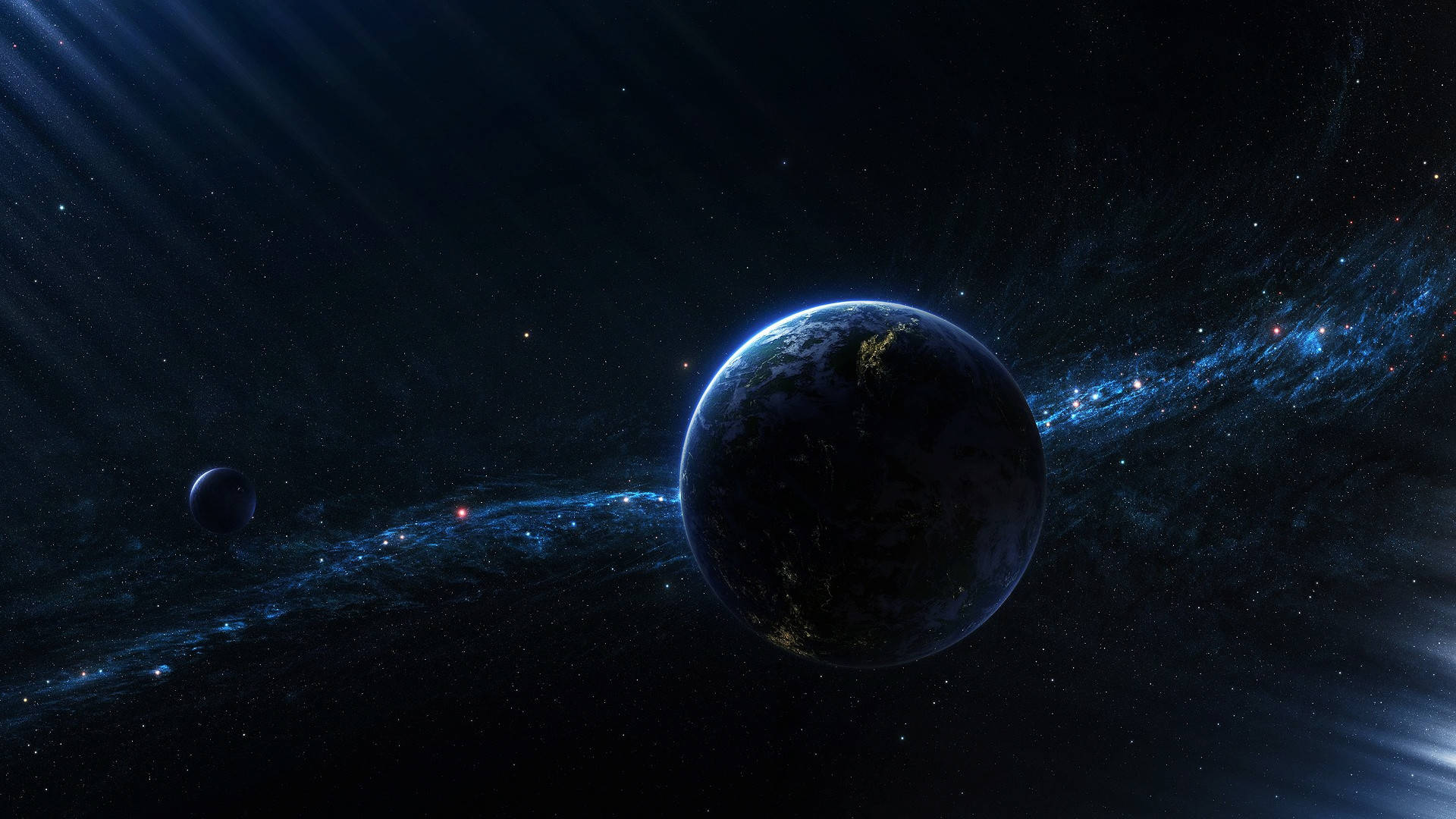 Mysterious Planet Space Pc Wallpaper