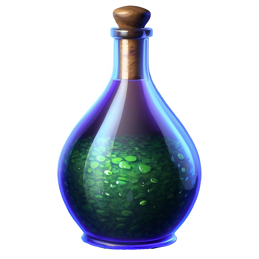 Mysterious Potion Bottle Png 57 PNG