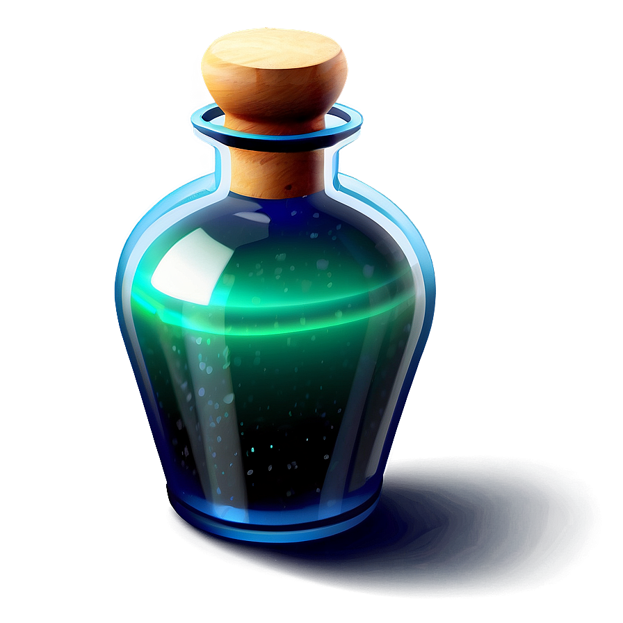 Mysterious Potion Bottle Png Vyj57 PNG