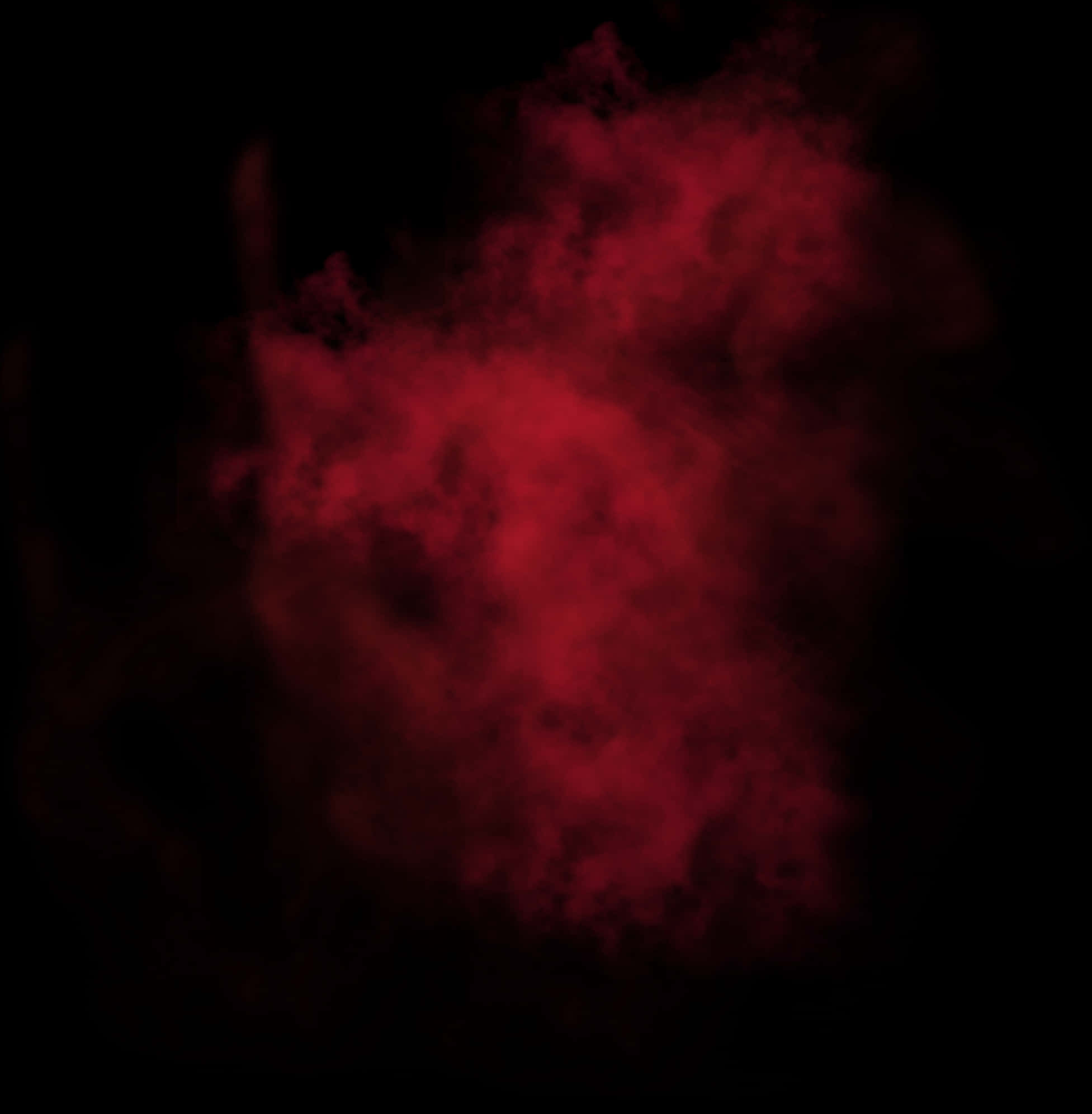 Mysterious Red Smoke Effect PNG