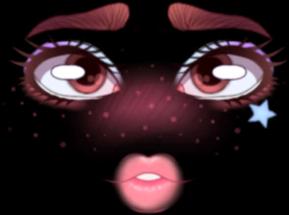 Mysterious Roblox Face Avatar PNG