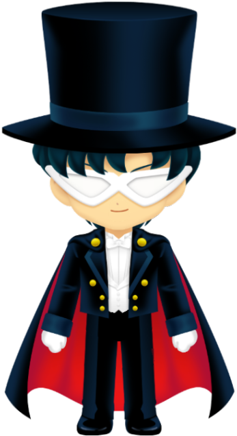 Mysterious Sailor Character PNG