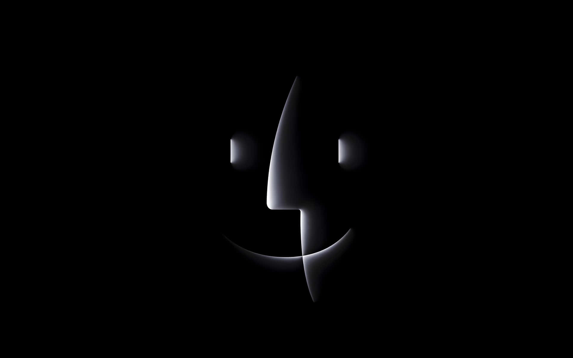 Mysterious Smiley Face Abstract Wallpaper
