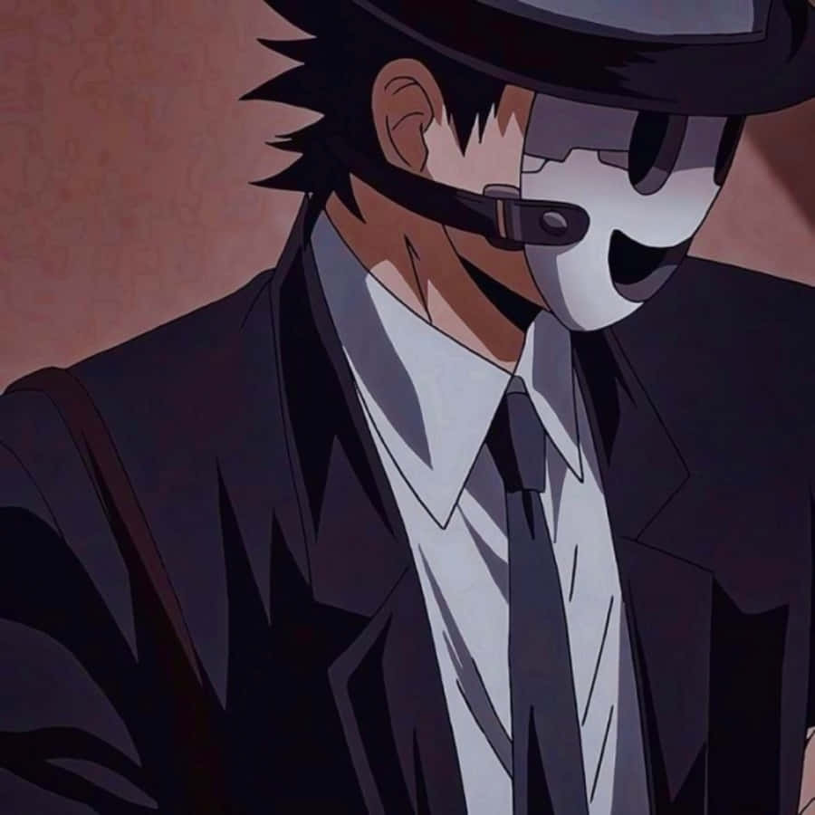 Mysterious_ Sniper_ Mask_ Anime_ Character Wallpaper