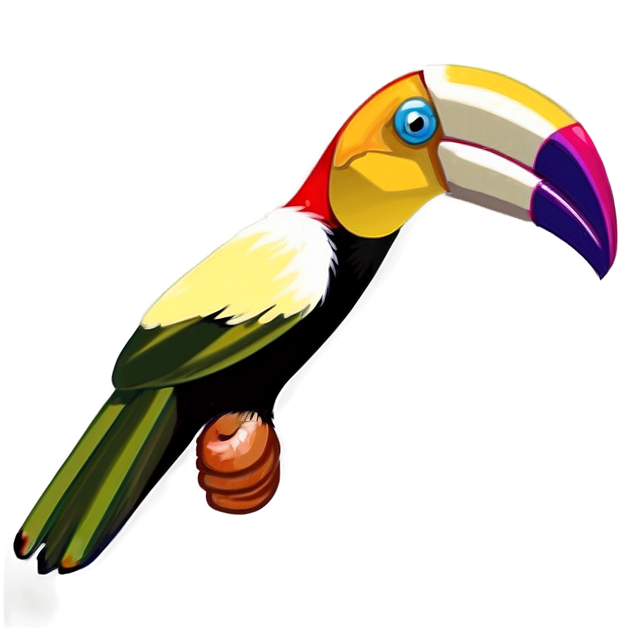 Mysterious Toucan In Shadows Png 89 PNG