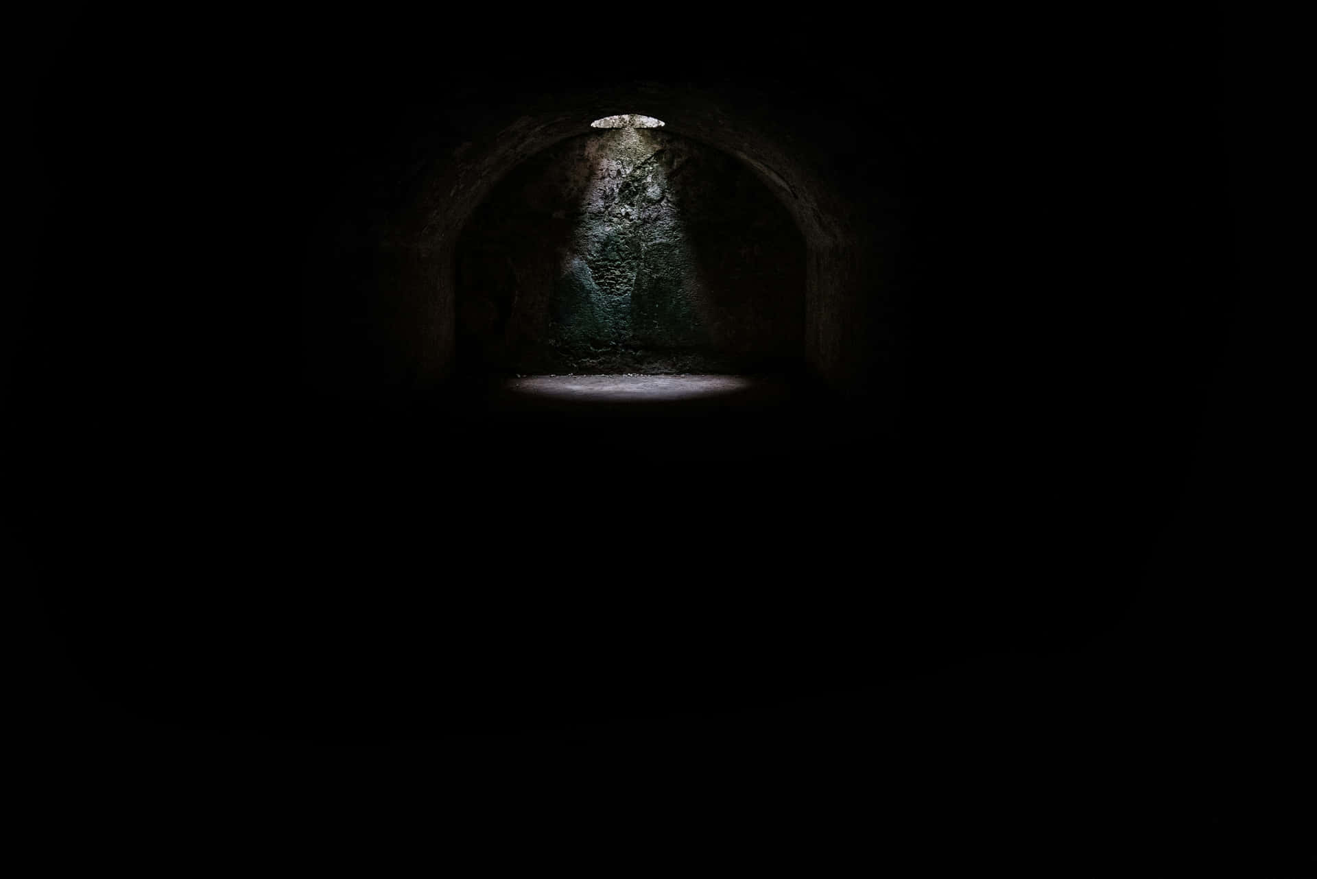 Mysterious_ Tunnel_ Opening Wallpaper