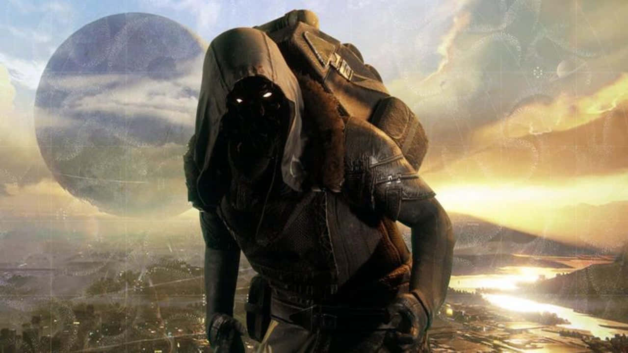 Mysterious Vendor Xur Offering Exotic Items In Destiny 2 Wallpaper