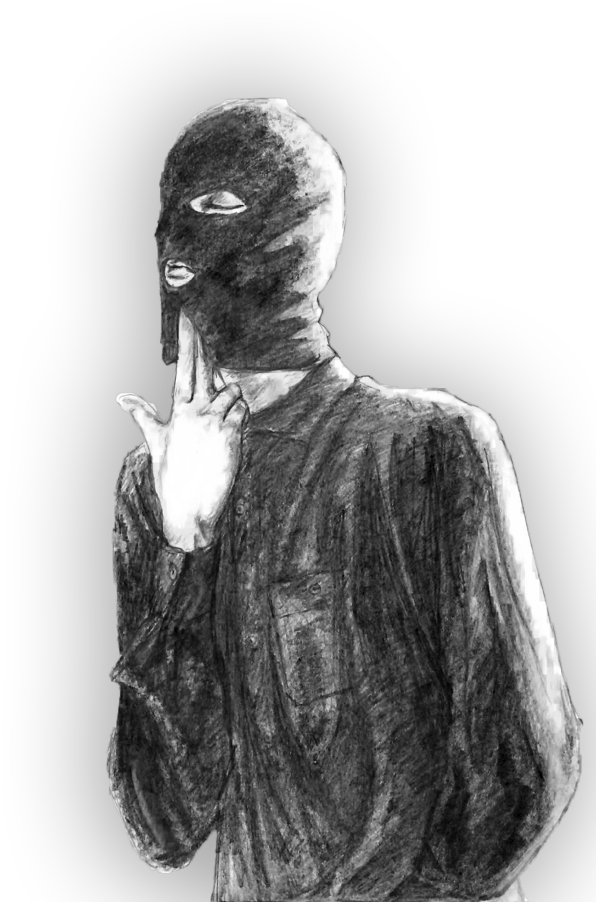 Mysterious_ Figure_ Silence_ Gesture PNG