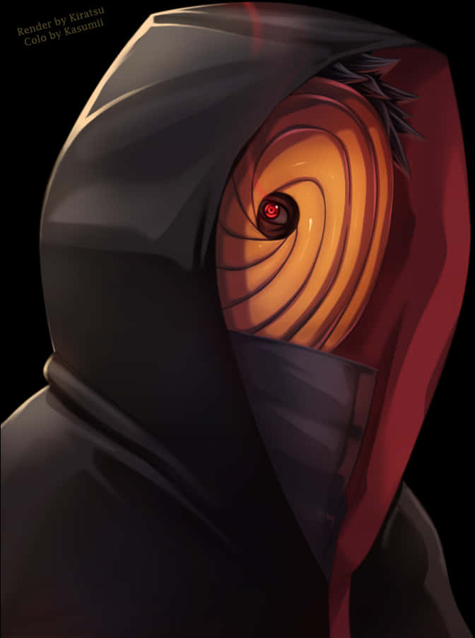 Mysterious_ Shinobi_ Obito_ Uchiha PNG