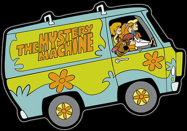 Mystery Machine Scooby Doo Characters PNG