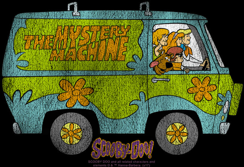 Download Mystery Machine Scooby Doo Team | Wallpapers.com