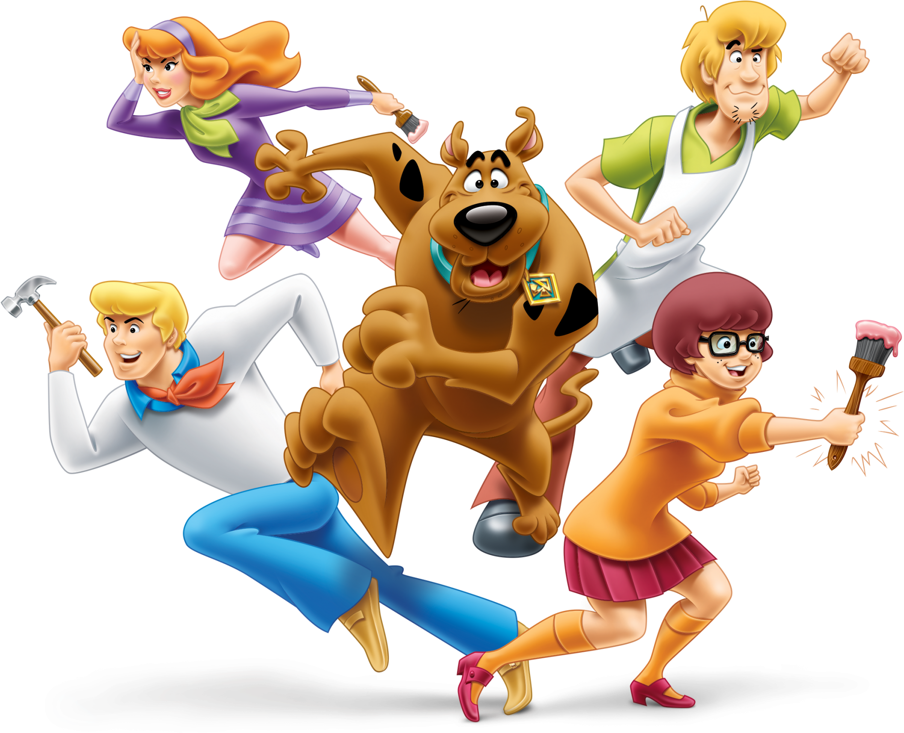 Mystery Solving Animated Team PNG