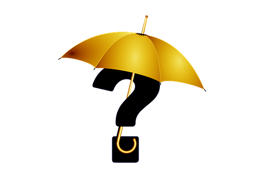 Mystery Umbrella Question Mark PNG