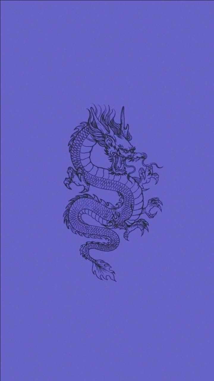 Mystic_ Blue_ Dragon_ Art Wallpaper