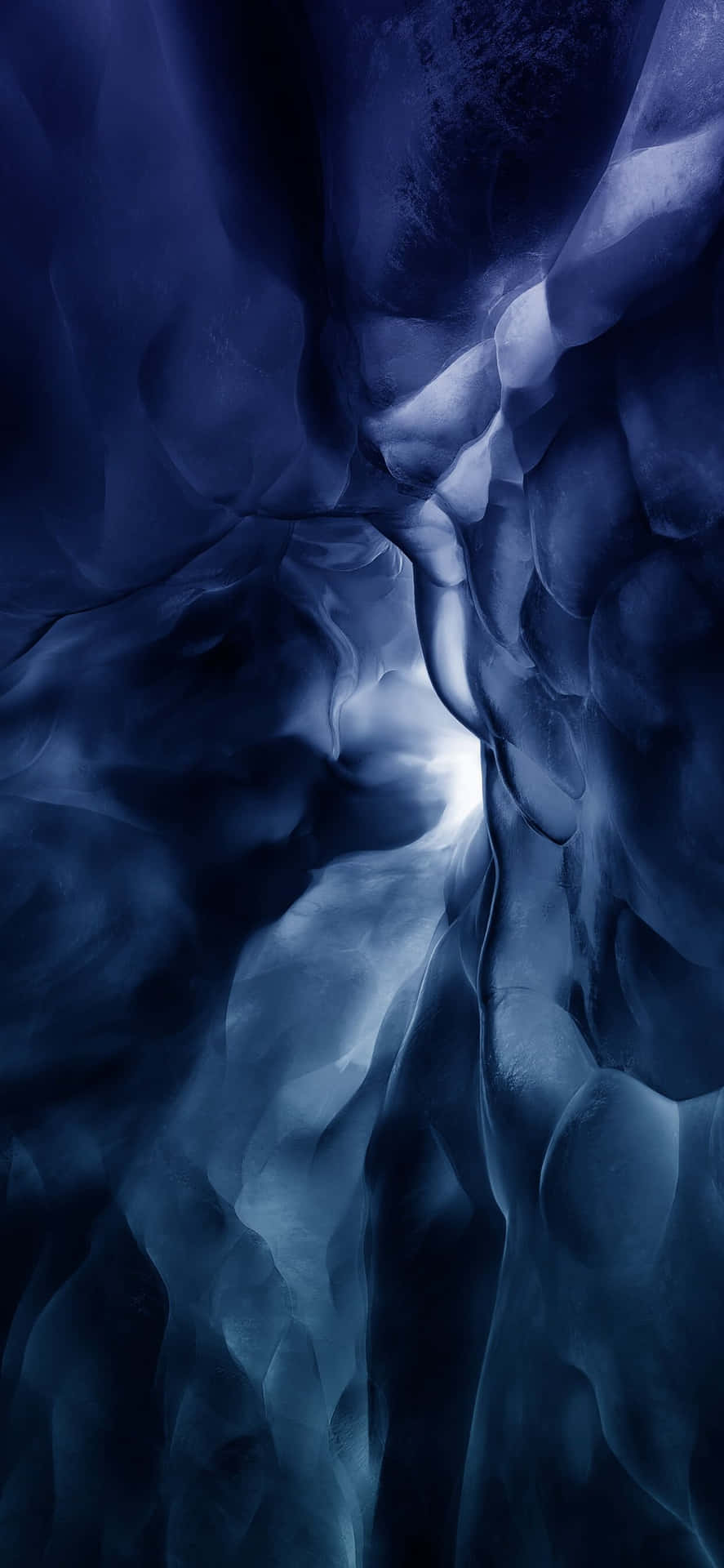 Mystic_ Blue_ Ice_ Cave Wallpaper