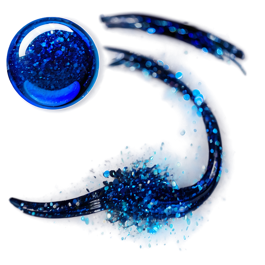 Mystic Blue Sparkle Png 06262024 PNG