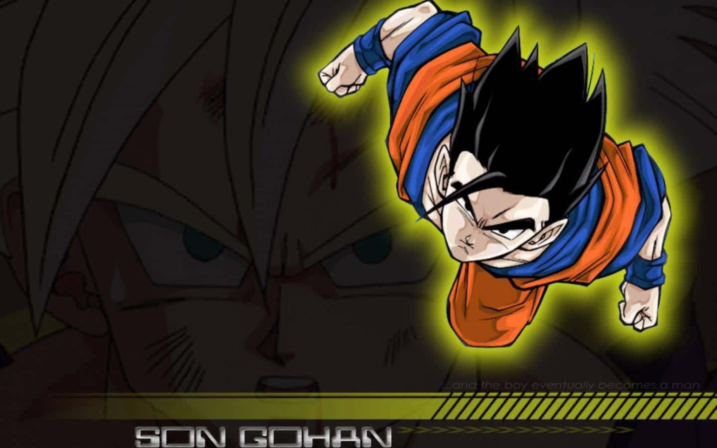 Mystic Gohan harnesses the power of mysticism to tap into his greater potential! Wallpaper