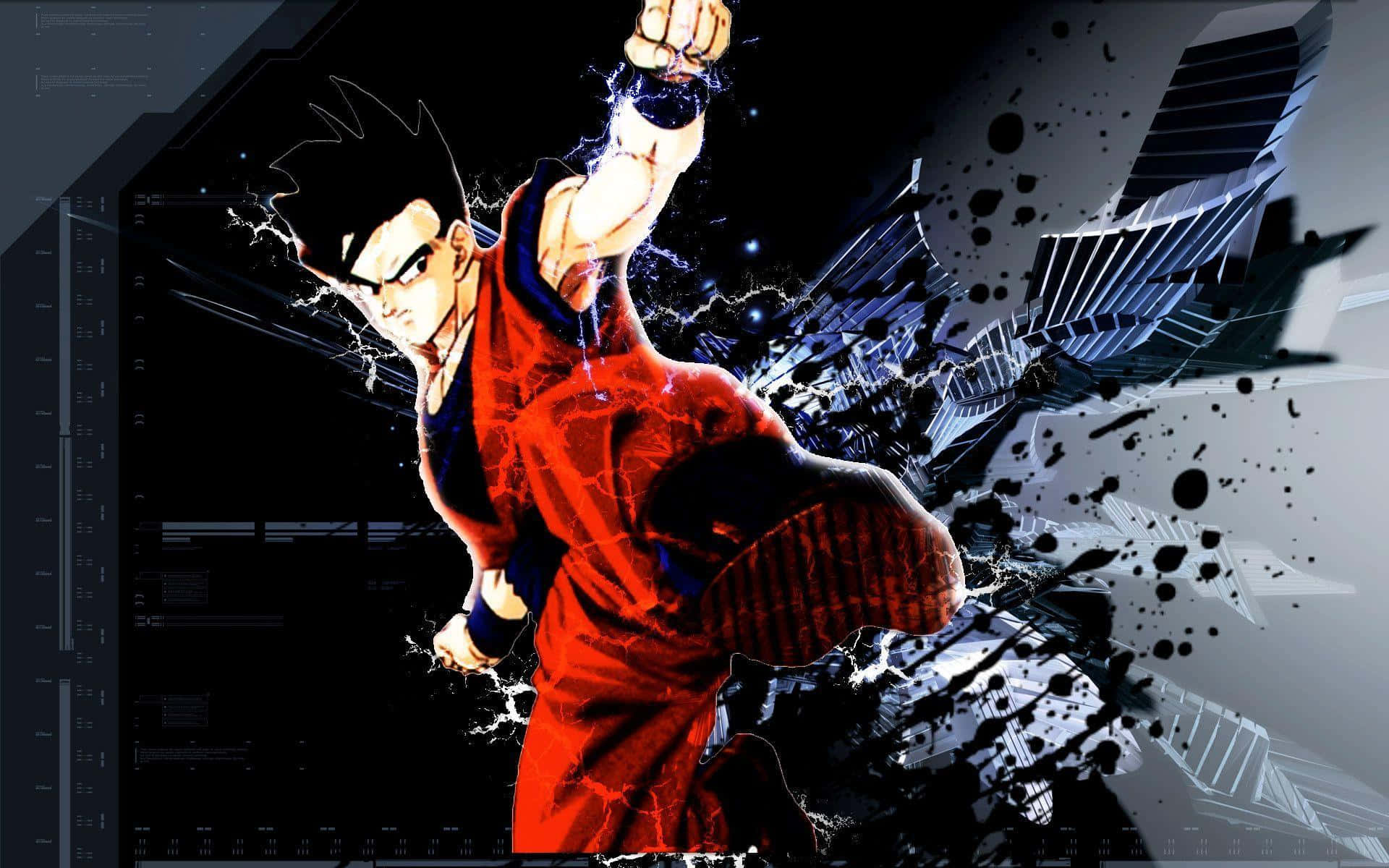 Gohan ascends to a new level of power" Wallpaper