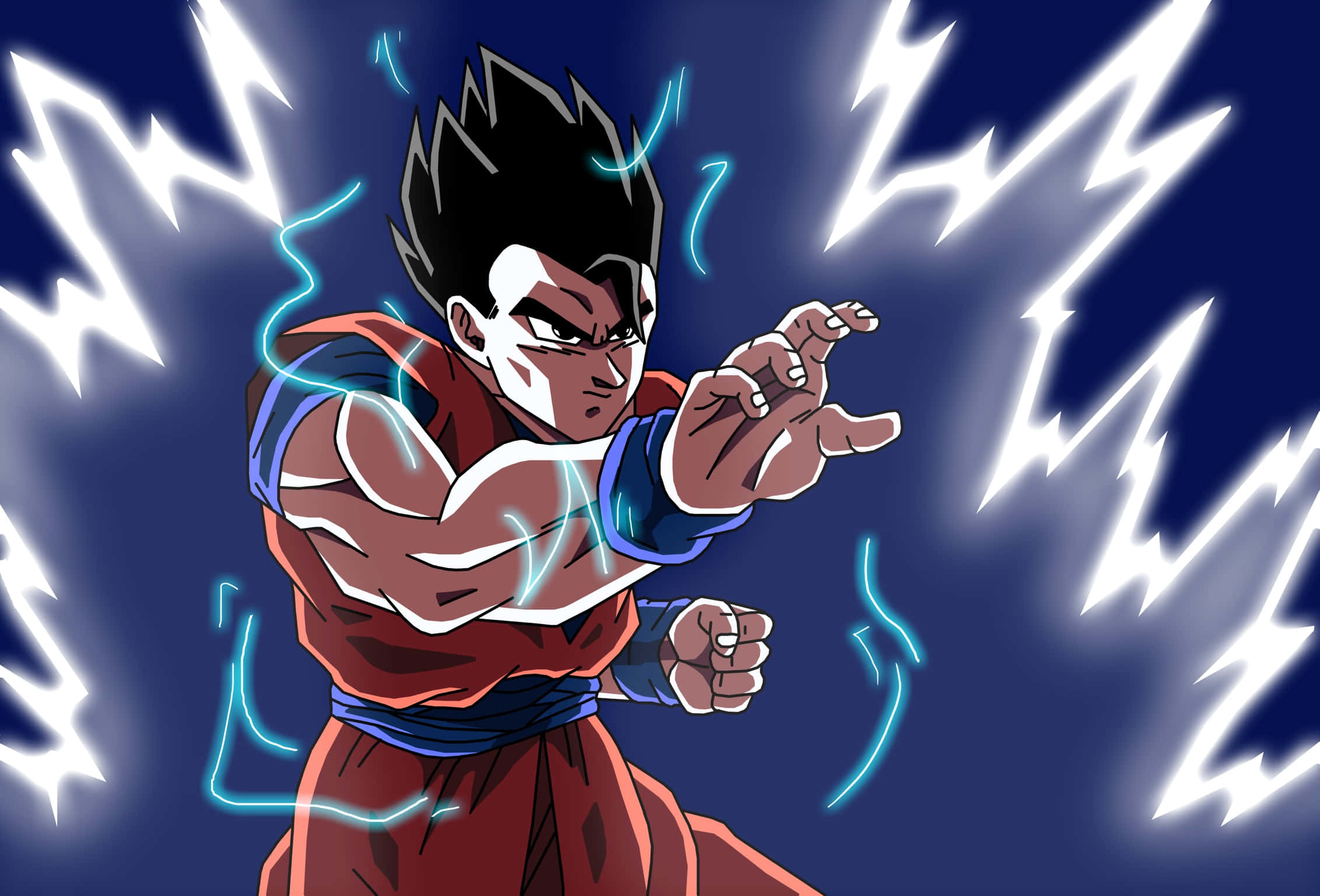 Mystic Gohan- Drawing Fierce Power From Within Wallpaper