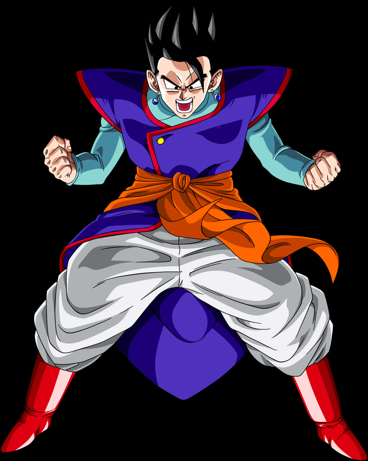 Mystic Gohan Power Up PNG