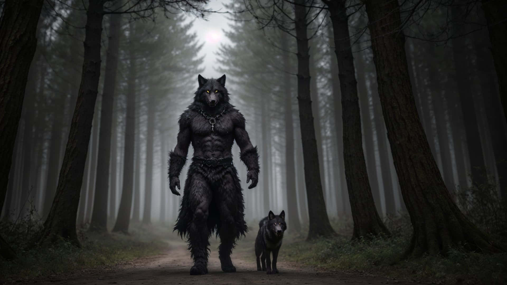 Mystic_ Wolf_ Guardian_of_the_ Forest.jpg Wallpaper