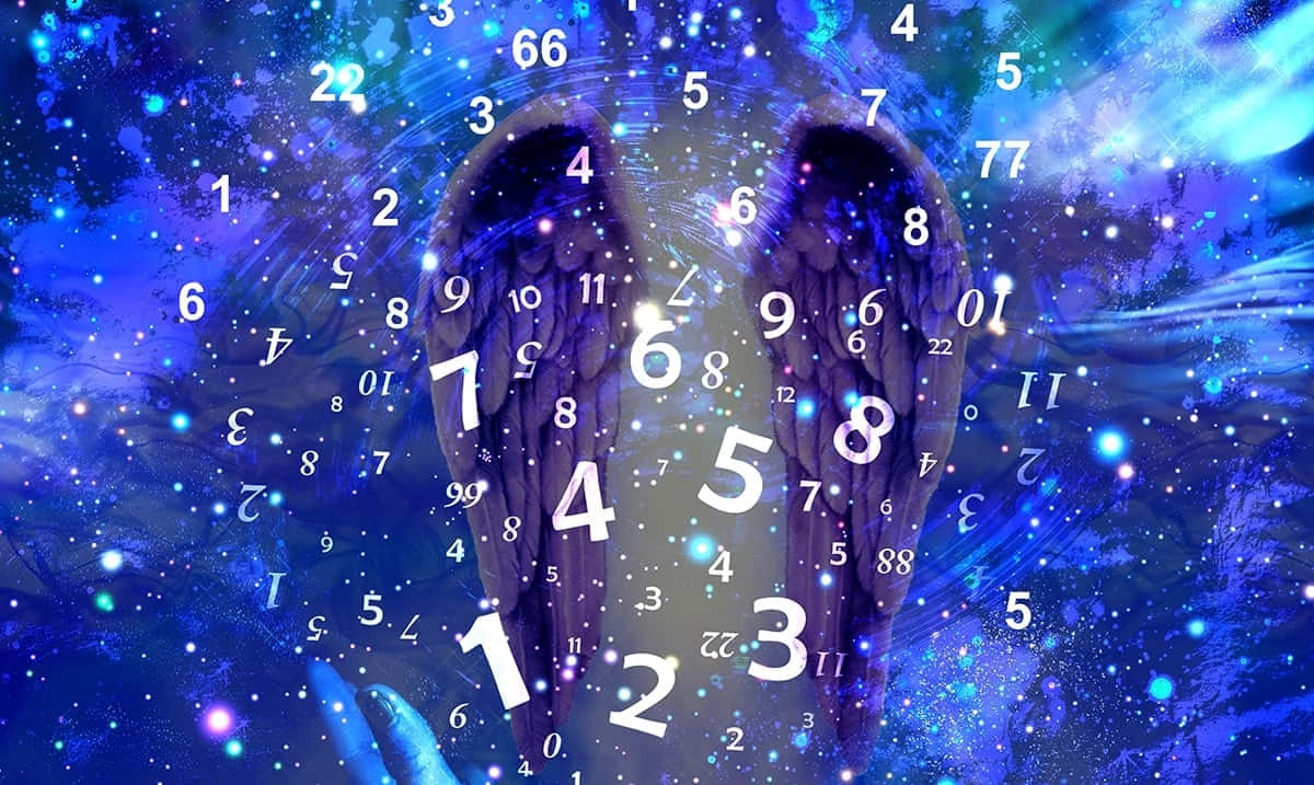Mystical_ Angel_ Numbers_ Art Wallpaper