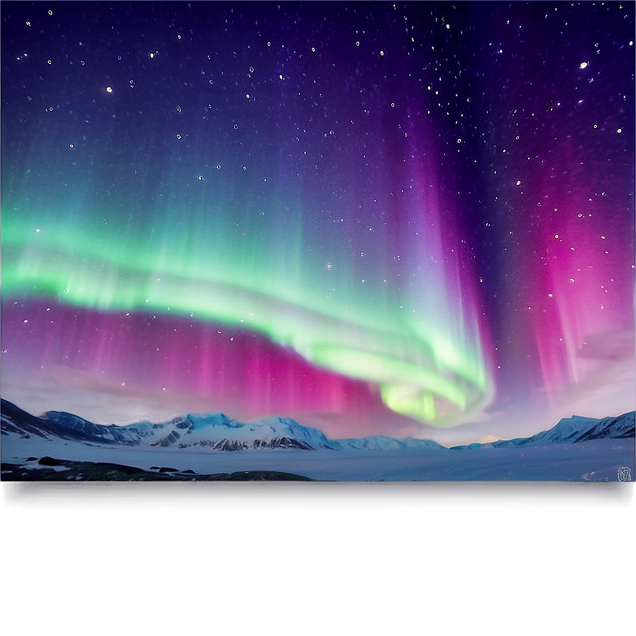 Mystical Aurora Borealis Sky Png 32 PNG