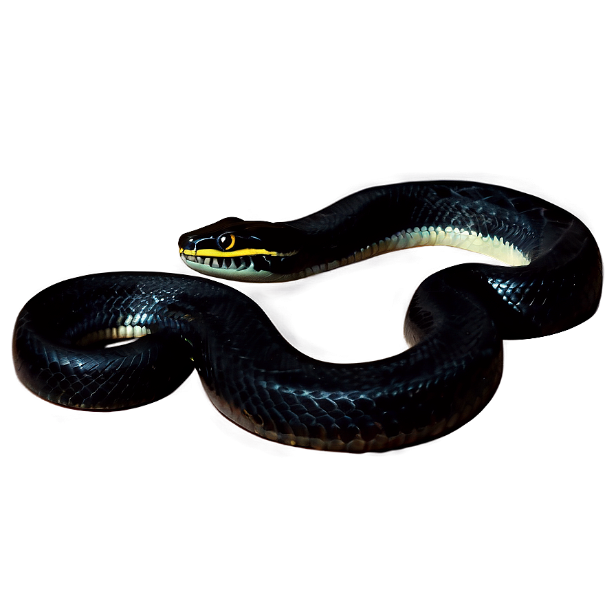 Mystical Black Snake Png Gts PNG