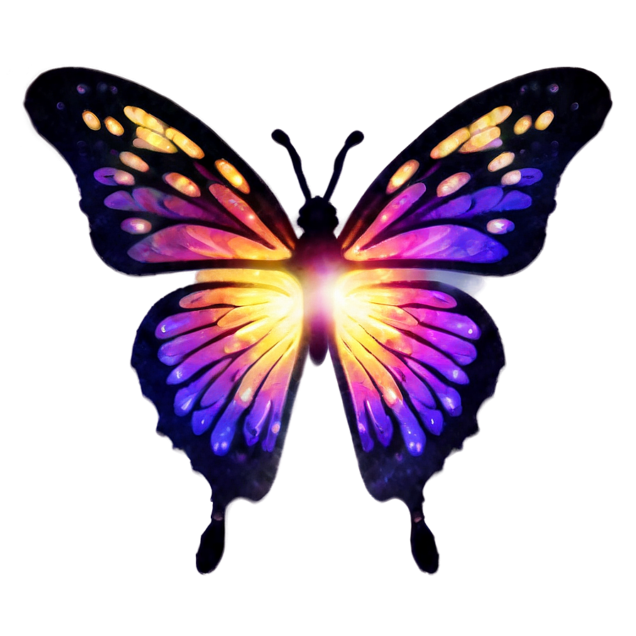 Mystical Butterfly Aura Png Env PNG