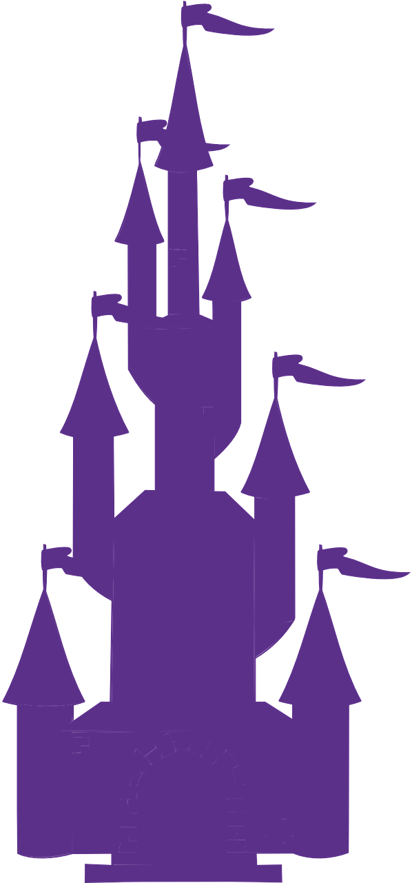 Mystical Castle Silhouette.png PNG