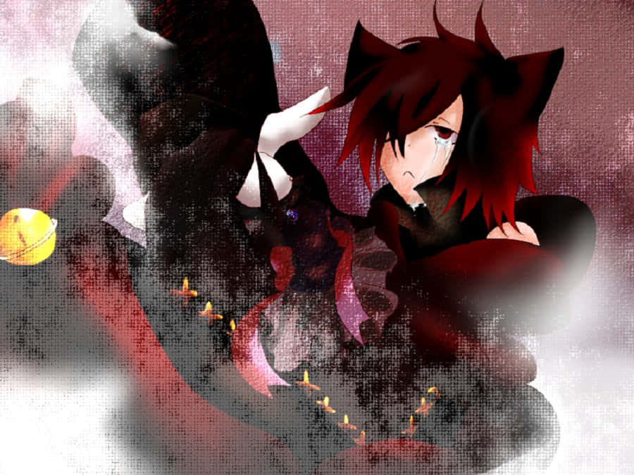 Mystical Cheshire Cat From Pandora Hearts Wallpaper