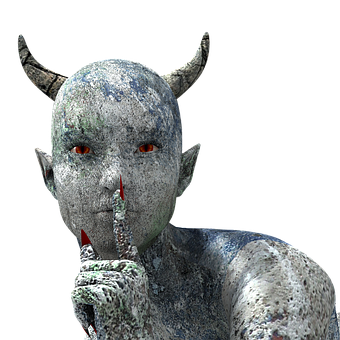 Mystical_ Creature_ Silence_ Gesture PNG