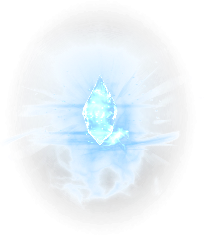 Mystical Crystal Energy Pulse PNG