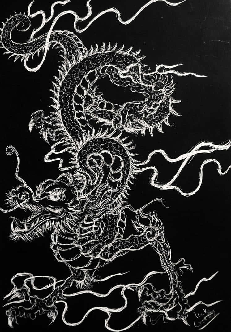 Mystical Dragon Artwork Wallpaper