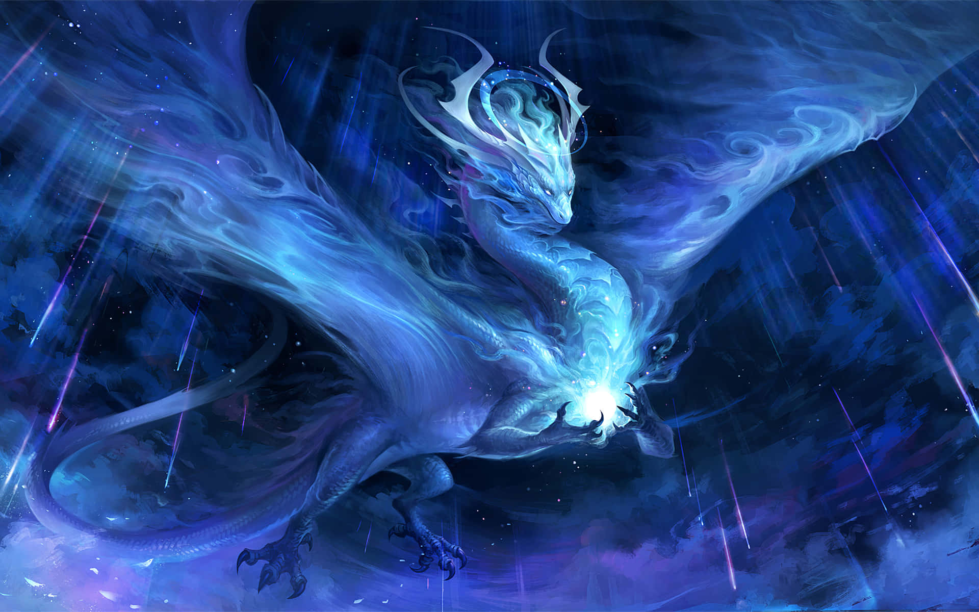 "Behold! The Mystical Dragon" Wallpaper