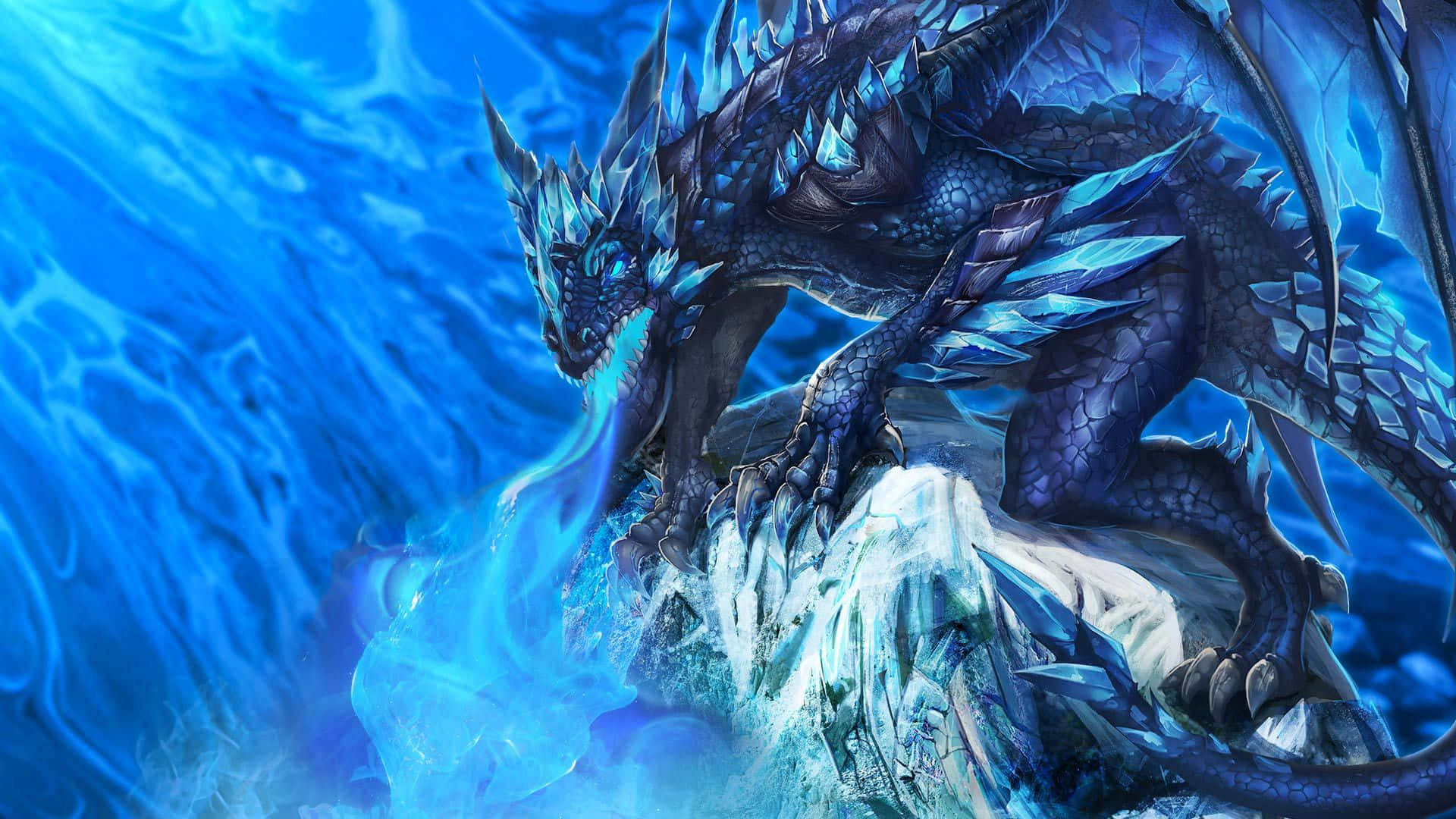 Dare to Enter the Magical Realm of the Mystical Dragon Wallpaper
