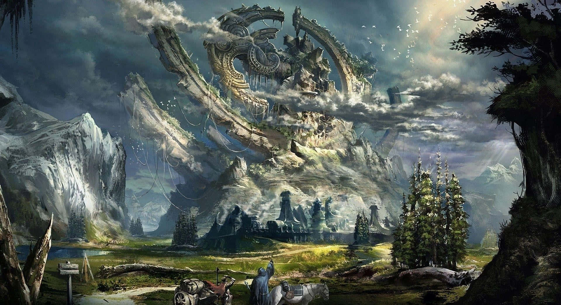 "Discovering the Mystical" Wallpaper