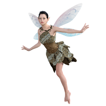 Mystical_ Fairy_ Figure PNG