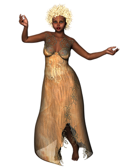 Mystical_ Figure_in_ Elegant_ Gown PNG