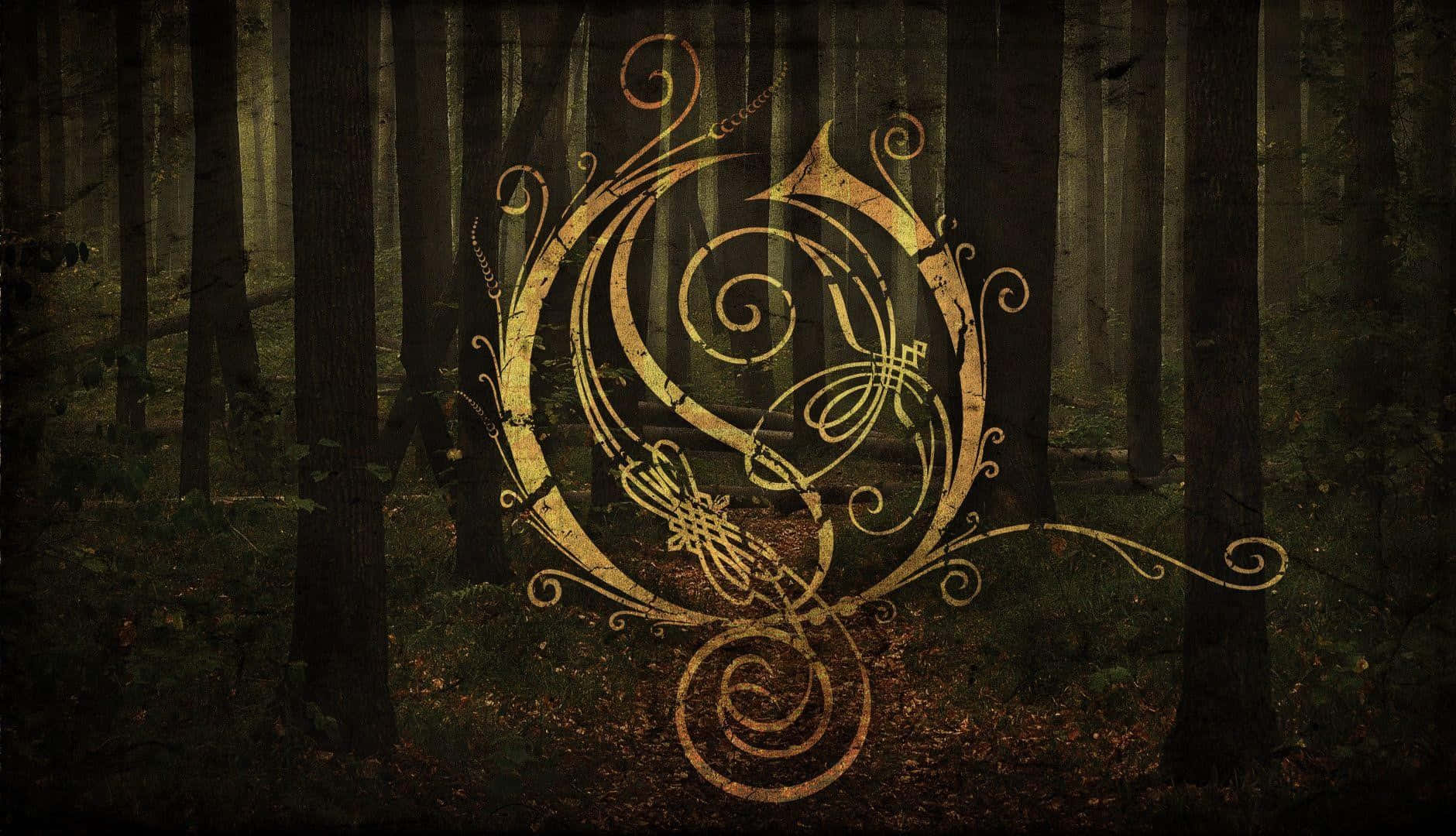 Mystical Forest Symbol Wallpaper